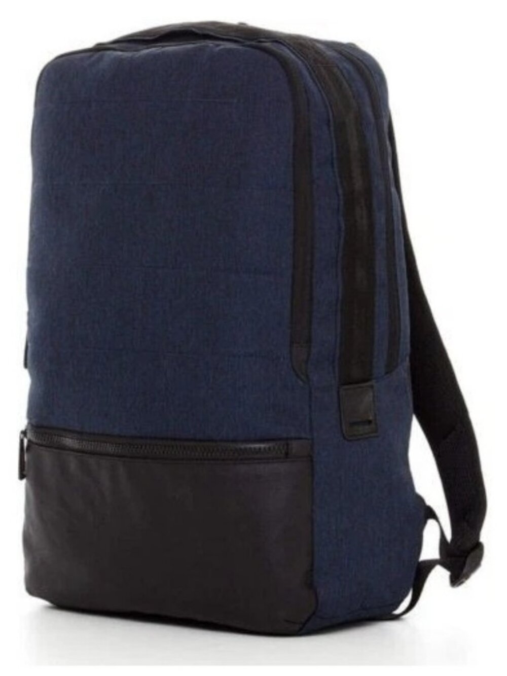 PX Men's Hank Polyester Backpack, Navy Blue With Black, One Size
